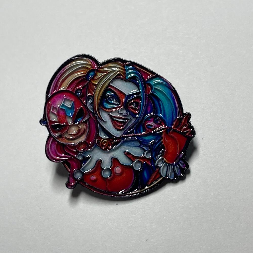 Harley Quinn Metal Enamel Pin